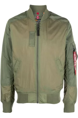 Alpha Industries Men Bomber Jackets - Zip-up bomber jacket