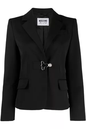 Moschino Virgin wool-blend single-breasted jacket