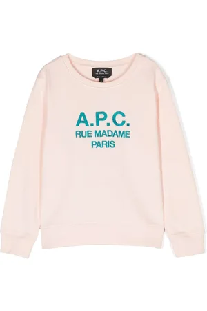 A.P.C. Embroidered-logo cotton sweatshirt