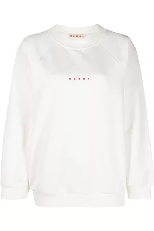 Marni Logo-print cotton sweatshirt