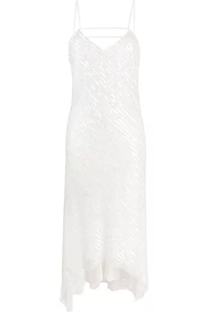 Patrizia Pepe Sequin-embellished asymmetric dress