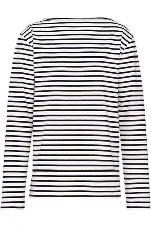 Prada Men Long Sleeve - Striped long-sleeve T-shirt