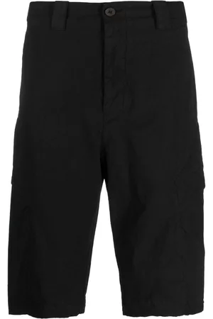 TRANSIT Crinkled-finish bermuda shorts