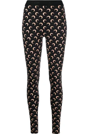 Marine Serre Fuseaux Moon printed leggings