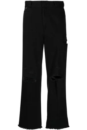 UNDERCOVER Distressed straight-leg jeans