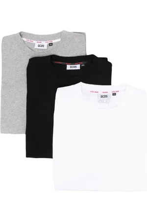 GCDS Logo-print cotton T-shirt set