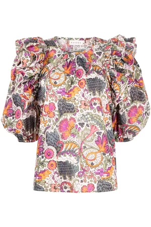 Rhode Nino ruffle-detailing blouse
