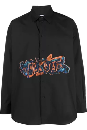 OFF-WHITE Men Long sleeves - Graf Coupe' long-sleeved shirt