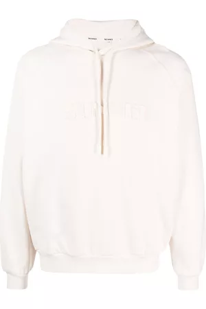 SUNNEI Embroidered-logo cotton hoodie