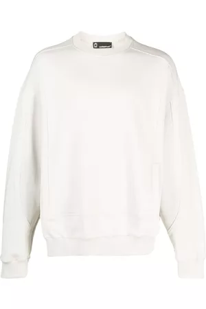 Styland X notRainProof panelled cotton sweatshirt