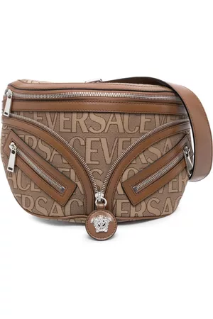 VERSACE Allover Repeat belt bag
