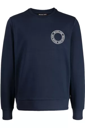 Michael Kors Men Sweatshirts - Logo-print cotton sweatshirt