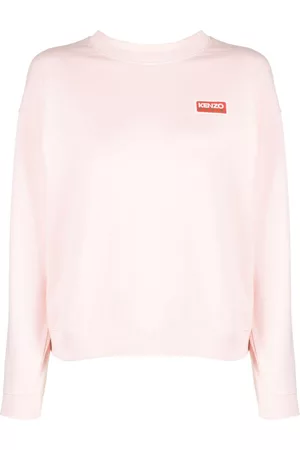 Kenzo Logo-embroidered cotton sweatshirt