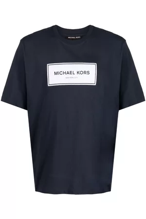 Michael Kors Men Short Sleeve - Logo-print cotton T-shirt