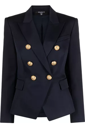 Balmain Double-breasted wool blazer