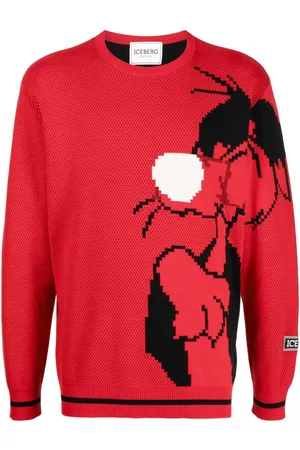 Iceberg Men Jumpers - Sylvester the Cat cotton sweater
