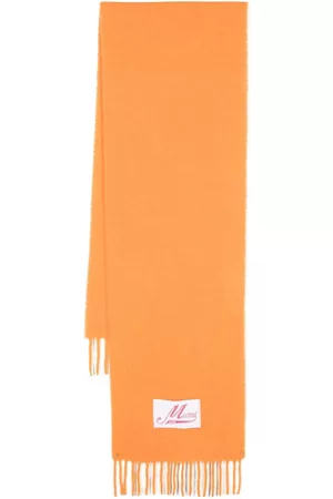 Marni Logo-appliqué alpaca-blend scarf