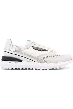 D.A.T.E. Men Sneakers - Lampo panelled suede sneakers