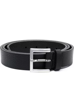 Orciani Men Belts - Grained leather belt