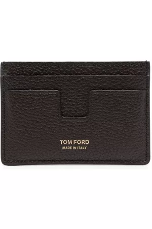 Tom Ford Men Wallets - Two-tone leather cardholder
