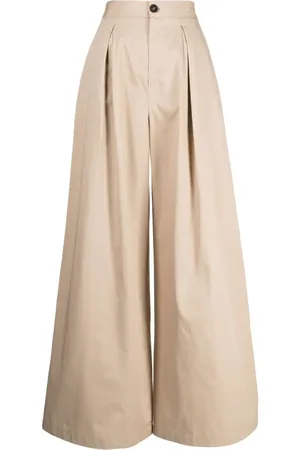 Antonio Marras Pleated palazzo trousers