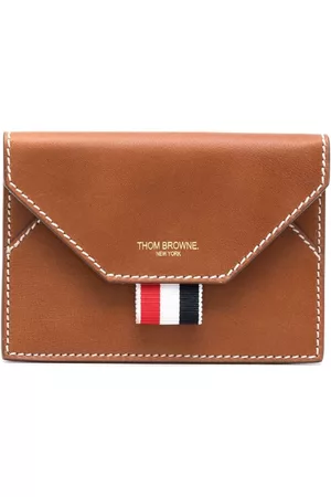 Thom Browne Men Wallets - Envelope leather cardholder