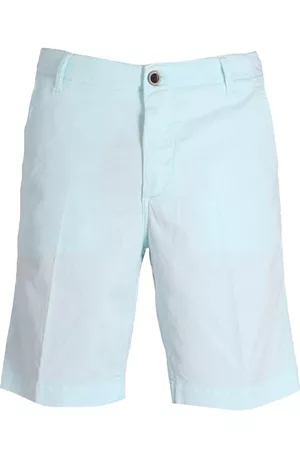 Vilebrequin Men Bermudas - Logo-patch pressed-crease bermuda shorts