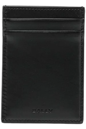 Bally Men Wallets - Logo-plaque leather cardholder