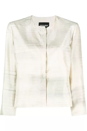 Giorgio Armani 2000s round-neck jacket