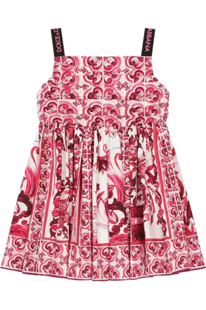 Dolce & Gabbana Majolica-print sleeveless dress