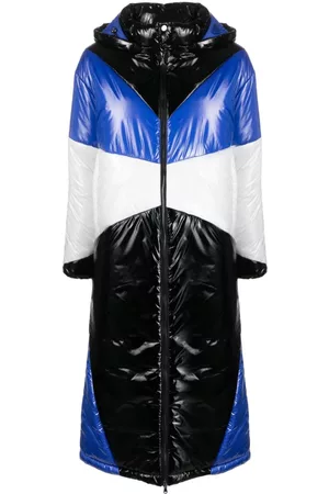 Patrizia Pepe Women Coats - Oversized colour-block coat