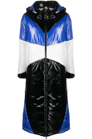 Patrizia Pepe Oversized colour-block coat