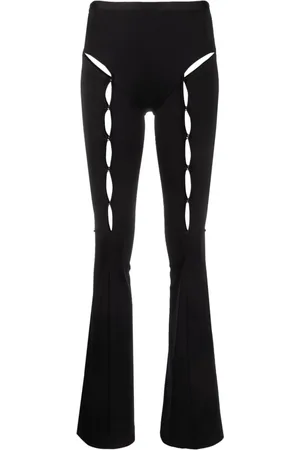 RUI Cut-out flared trousers