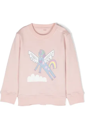 Stella McCartney Unicorn-print cotton sweatshirt