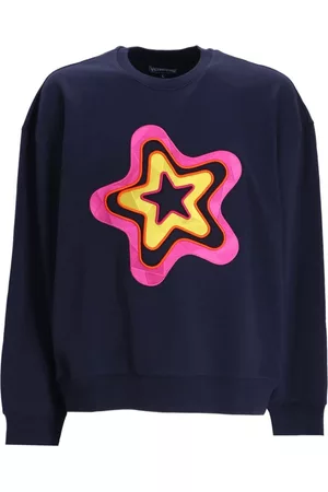 Vilebrequin Men Sweatshirts - Stars Gift-patch cotton sweatshirt