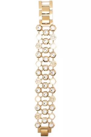 Philipp Plein Hexagon Lux stainless steel bracelet