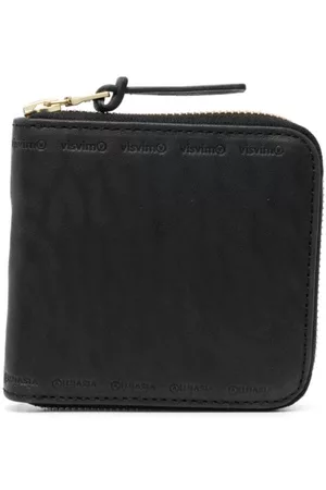 VISVIM Men Wallets - Embossed-logo zip-fastening wallet