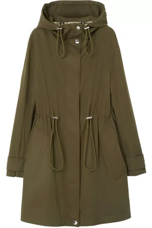 Burberry Women Parkas - Hooded parka coat