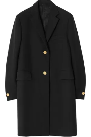 Burberry Women Coats - Button-down single-breasted coat