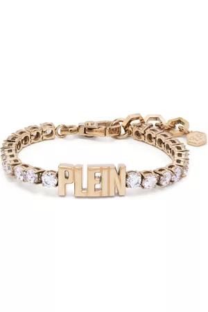 Philipp Plein Logo-lettering tennis bracelet