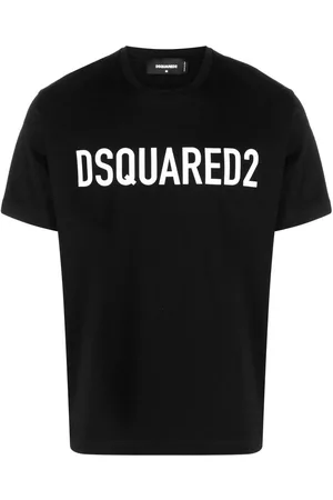 Dsquared2 Men Short Sleeve - Logo-print cotton T-shirt