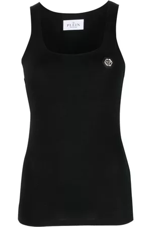 Philipp Plein Logo-patch tank top