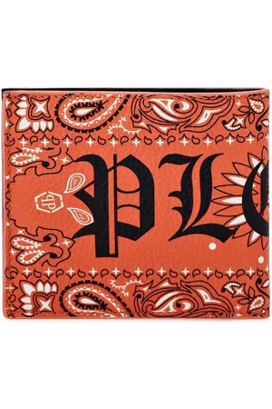 Philipp Plein Men Wallets - Gothic Plein paisley-print wallet