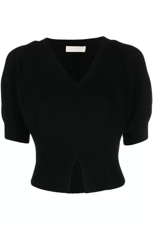 ULLA JOHNSON Eila ribbed V-neck top