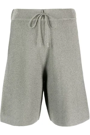LE TRICOT PERUGIA Drawstring-waist cotton shorts