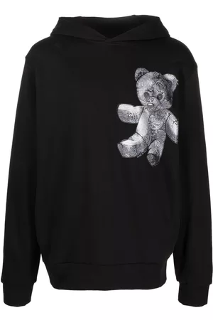 Philipp Plein Teddy Bear paisley-print hoodie