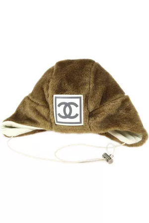 CHANEL Women Hats - 2001 faux-fur trapper hat