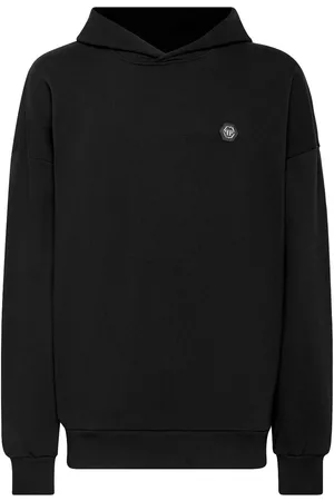 Philipp Plein Logo-print cotton hoodie