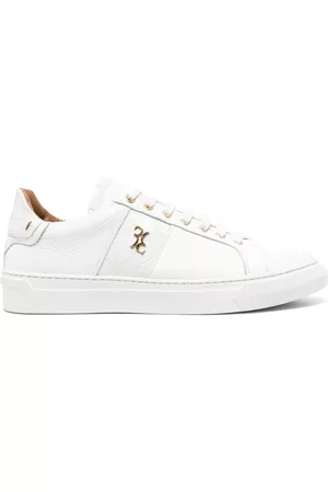 BILLIONAIRE Contrast-detail low-top sneakers