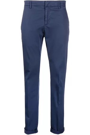 Dondup Men Pants - Pressed-crease straight-leg trousers